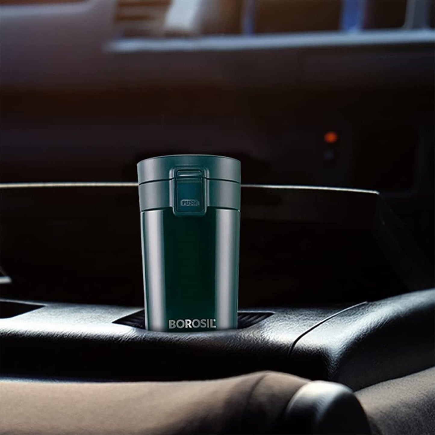 Vacuum insulated Hydra Coffeemate stainless Steel travel mug Leak Proof