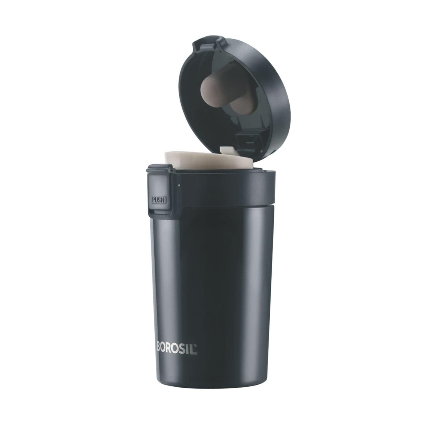 Vacuum insulated Hydra Coffeemate stainless Steel travel mug Leak Proof