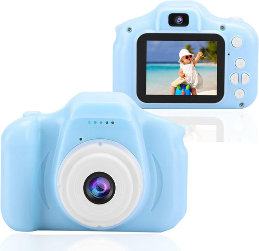 Mini Camera Toy with 2-Inch Screen & USB Rechargeable